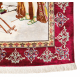 Fine Silk Ghom Pictorial Rug signed "Ghom Eliyani" (12 x 12 knots per sq cm)