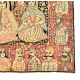 Kirman Lavar Pictorial Rug with Inscriptions