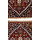 A pair of fine Qashqai Bag Faces with silk weft