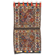 Two Moghan Soumak Bag Faces sewn together