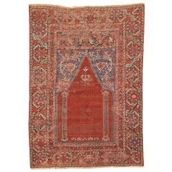 Early Ghiordes Prayer Rug
