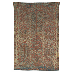 Indian Textile painted with paste