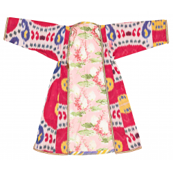 Silk Ikat Coat