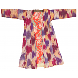 Silk Ikat Coat