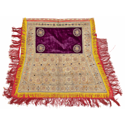 Uzbek Horse Cover with metal brocade