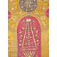 Ottoman Silk Textile with metal threads
