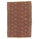 Small Early Tekke Hearth Rug Fragment
