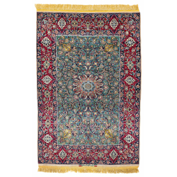 Fine Isfahan signed "Iran Isfahan Majid Bakhshi" (12 x 12 knots per sq cm)