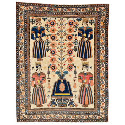Afshar Pictorial Rug