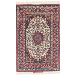 Isfahan Seirafian signed "Bagher Seirafian" (12 x 12 knots per sq cm)