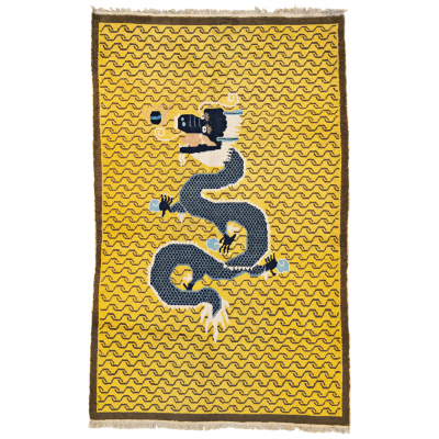 Sino Tibet Dragon Rug