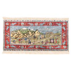 Signed Silk Hereke (11 x 11 knots per sq cm)