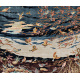Signed Silk Hereke Pictorial Rug (12 x 12 knots per sq cm)