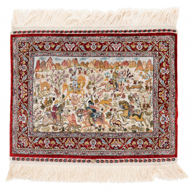 Signed Silk Hereke (20 x 20 knots per sq cm)