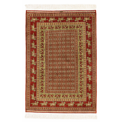 Signed Silk Hereke "Cinar" (13 x 13 knots per sq cm)