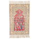 Silk Kayseri Prayer Rug (8 x 8 knots per sq cm)