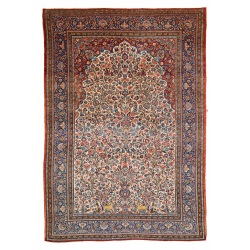 Kashan Vase Rug