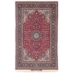 Isfahan Seirafian, wahrscheinlich von Haj Agha Reza Seirafian (12 x 12 Knoten per qcm)