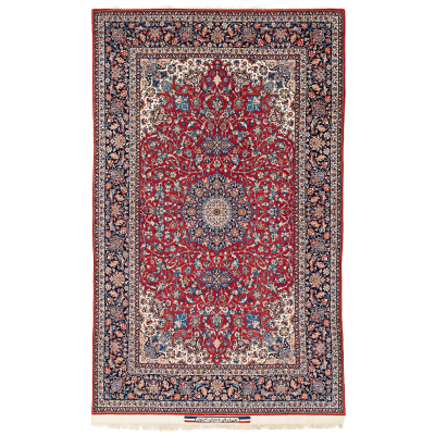Isfahan Seirafian, wahrscheinlich von Haj Agha Reza Seirafian (12 x 12 Knoten per qcm)
