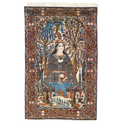 Keschan Mohtashem Relief Bildteppich