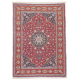 Feiner Mesched mit Metallbroschierung signiert "Mashad Khodyavi" (12 x 12 Knoten per qcm)