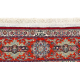 Feiner Mesched mit Metallbroschierung signiert "Mashad Khodyavi" (12 x 12 Knoten per qcm)