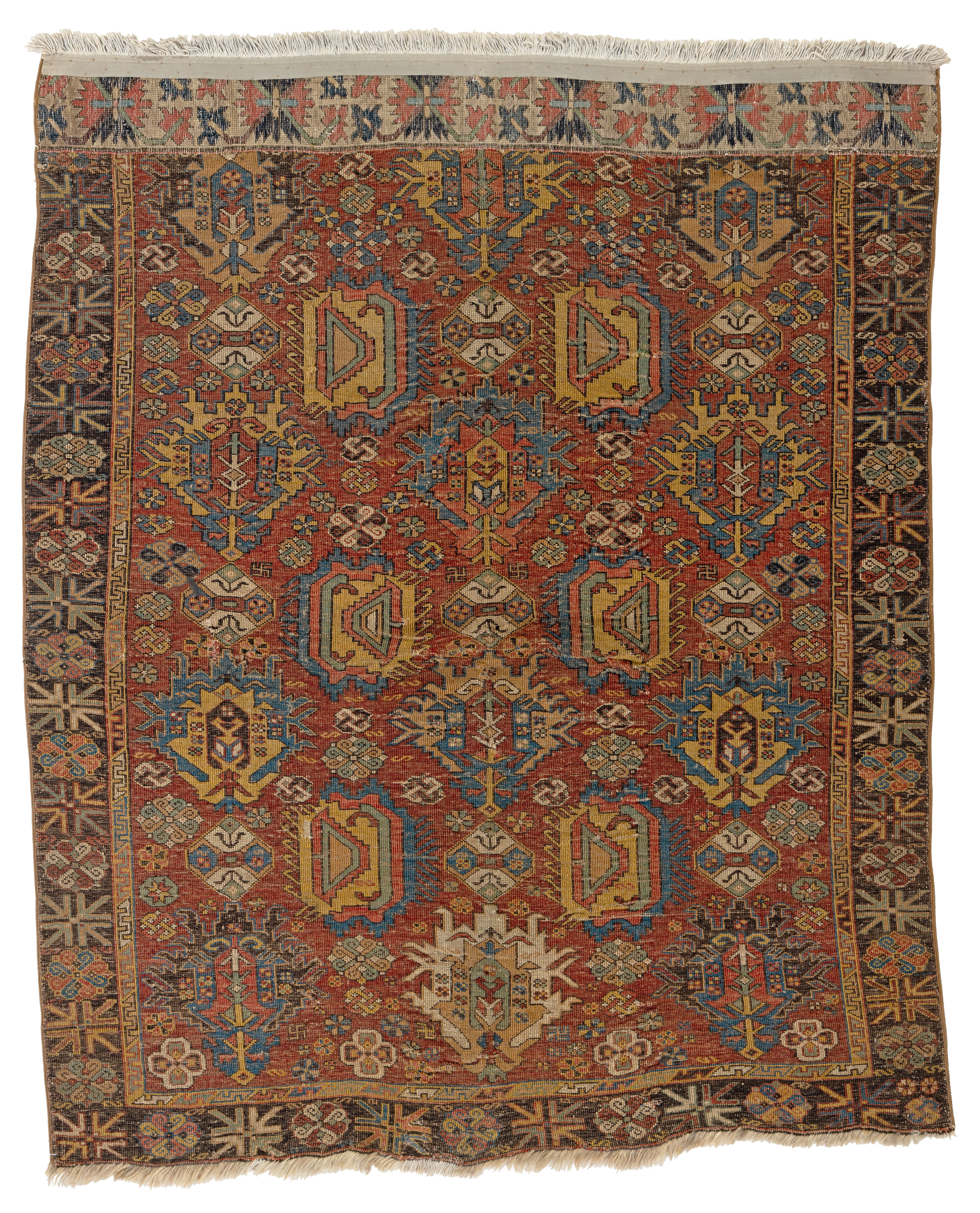 Masterpieces of the Österreichische Early Transcaucasian Carpet Fragment - AUSTRIA AUCTION COMPANY